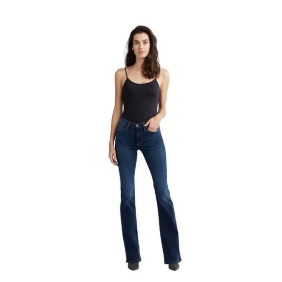 Hudson Drew Mid Rise Boot Cut Denim Blue Jeans Women’s Size 29 - Picture 1 of 11